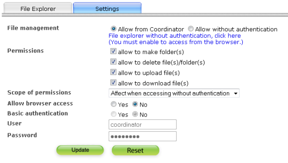 User directory management image