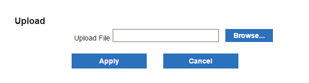 Adapter Upload Dialog