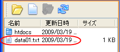 ファイルペイン